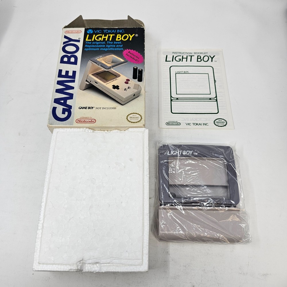 Nintendo Game Boy Light Boy CIB COMPLETE Box Vic Tokai - Very Good