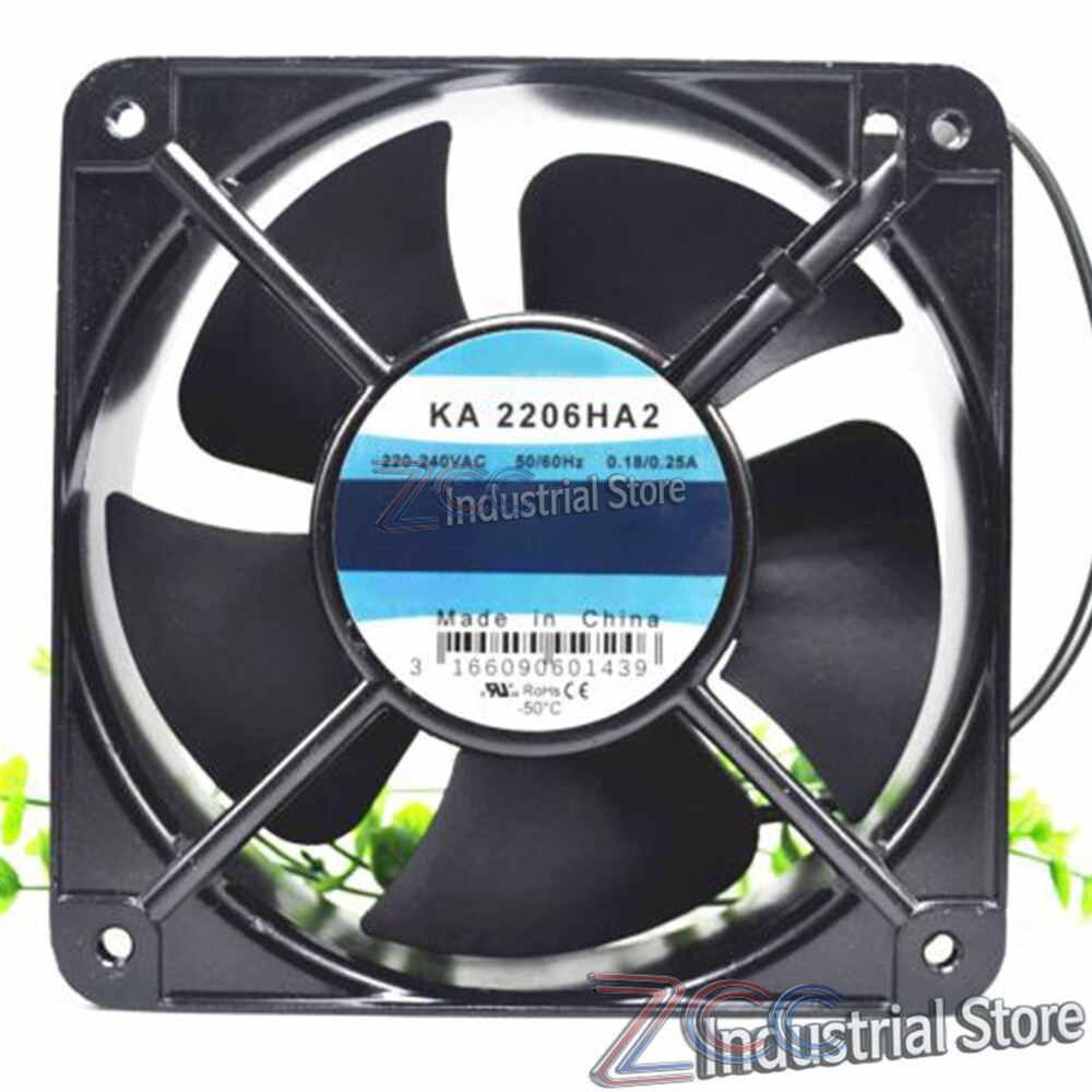 208*208*72MM KA2206HA2 Cooling Fan 220/240V 0.18/0.25A 50/60Hz Durable