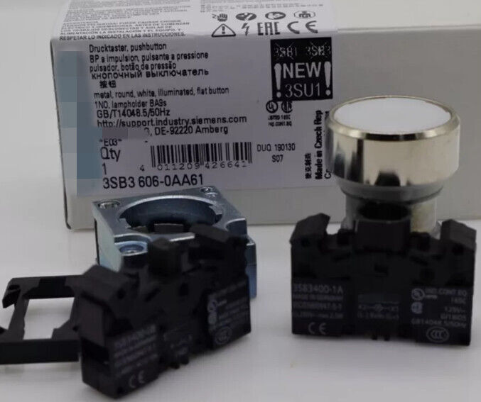 1 Pc. New push button switch 3SB3606-0AA61