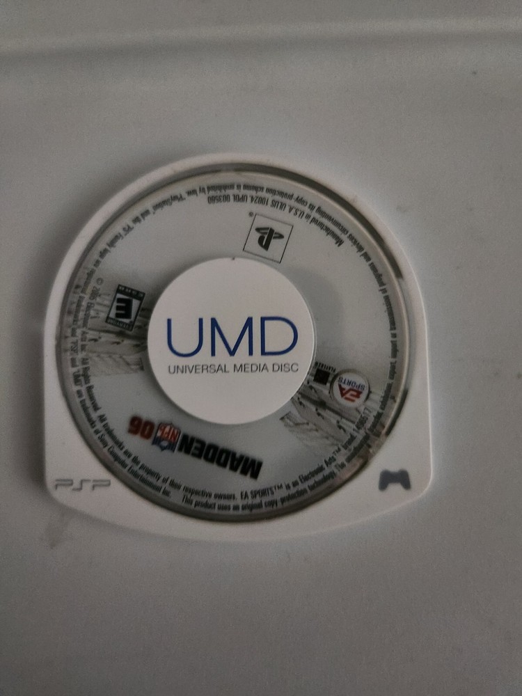 Madden NFL 06 (Sony PSP, 2005) ONLY DISC