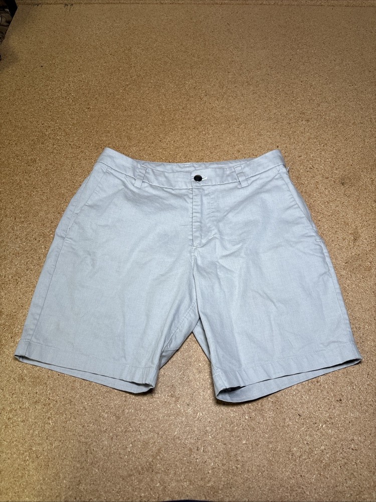 LULULEMON SHORTS MEN'S 30 Gray ABC COMMISSION CASUAL GOLF