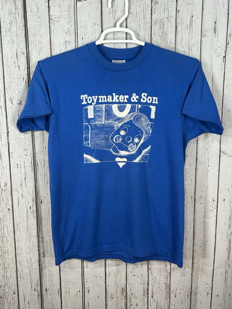 Vintage 80s FOTL Single Stitch T Shirt Toymaker’s Dream Toymaker & Son Jesus Med