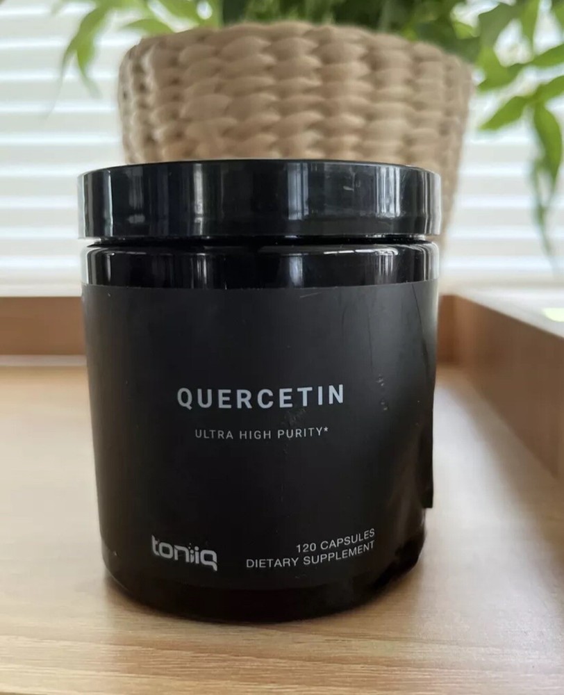 Toniiq Quercetin Ultra High Purity, 120 Capsules Exp 12/24