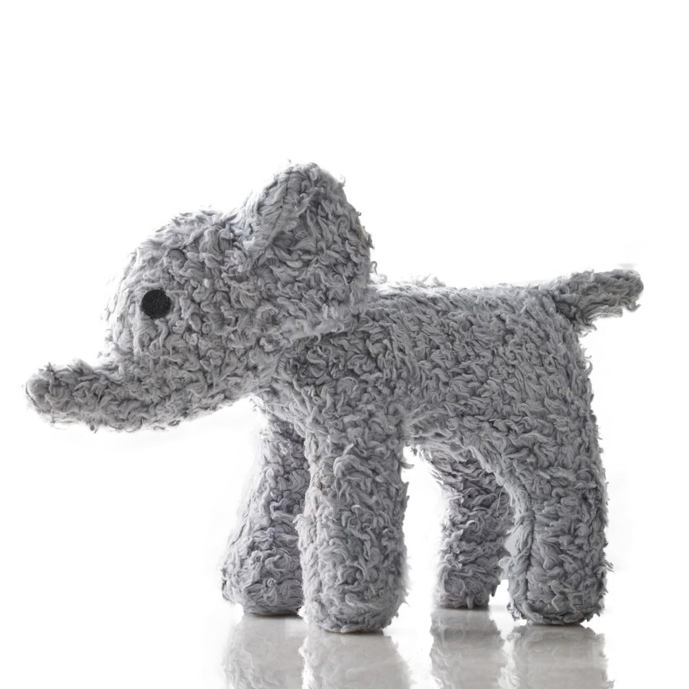 Plush Durable Cotton Dog Toys with Coconut Fill for All Pet Breeds, Elephant,...