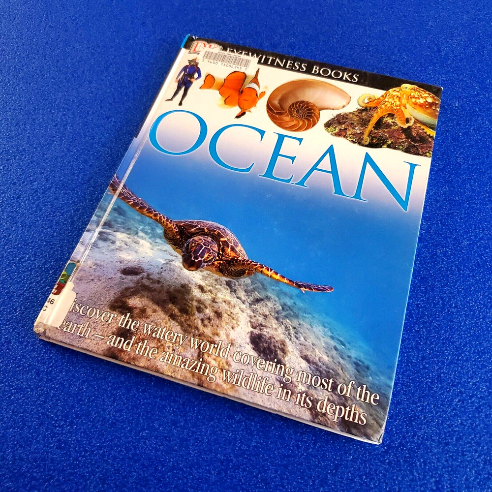 Dk Eyewitness Books: Ocean Hardcover Children's Research Book Free Shipping