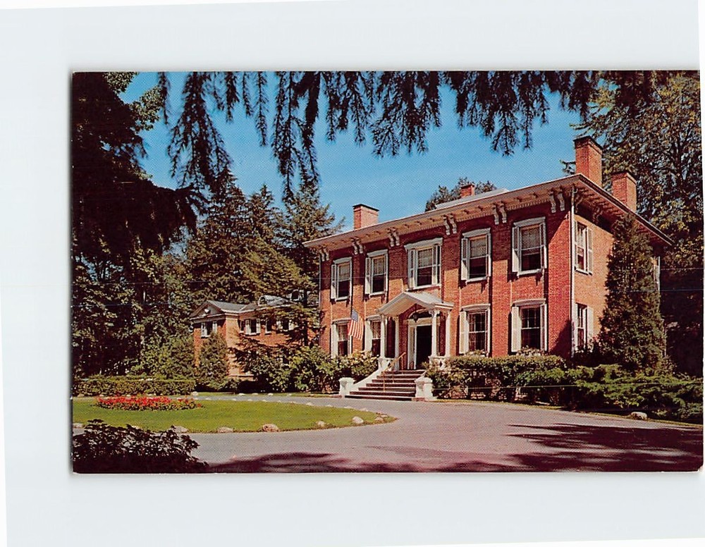 Postcard Cooper Inn Cooperstown New York Museum Village USA