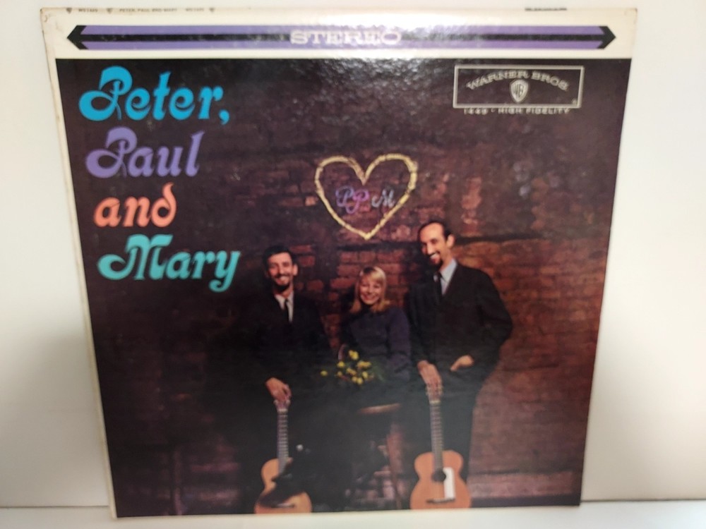 Peter Paul And Mary Stereo Record Album