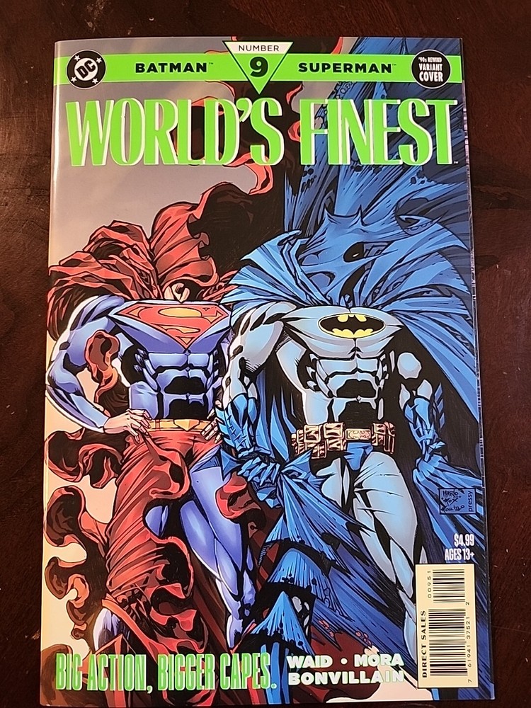 World's Finest #9 '90s Rewind Variant Cover By Mario 