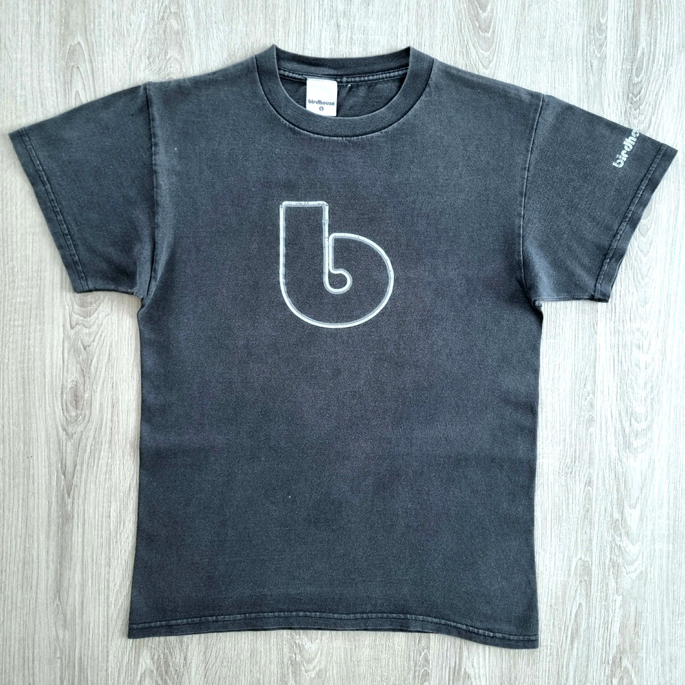 Vintage BIRDHOUSE Skateboards Shirt S Tony Hawk Skate Hook-Ups Powell Baker 90s