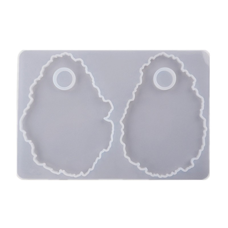 Silicone Resin Coaster Mold DIY Craft Irregular Tray Casting