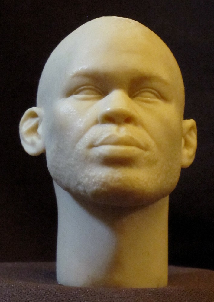 CMD-136 CUSTOM RESIN UNPAINTED HEAD SCULPT Action figures 1/6 Scale