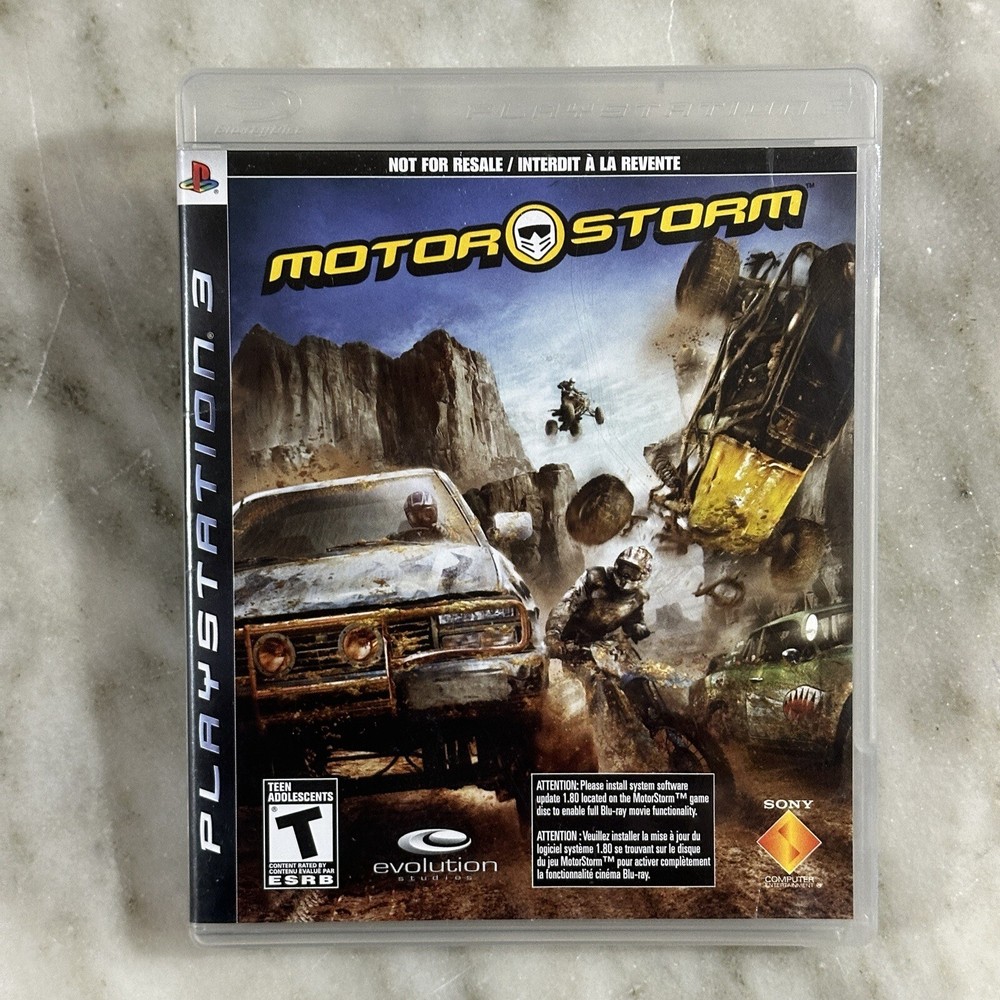 Motor Storm PS3 Motorstorm PlayStation 3 - Complete CIB Play Tested