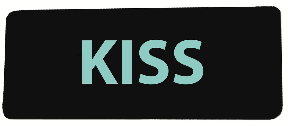 KISS Car Truck Window Bumper Vinyl Sticker Decal Souvenir Gift
