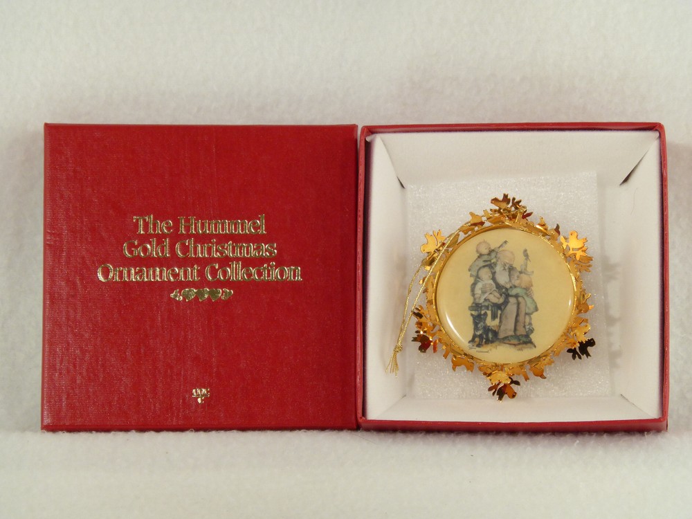 Adorno de Navidad Danbury Como Nuevo/Hummel Oro AYUDANTES DEL ABUELO - Caja (32)-image