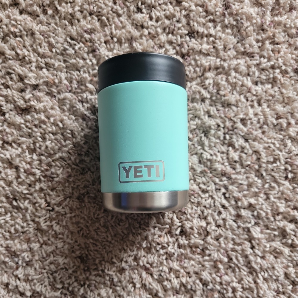 YETI Rambler 12 oz Slim Can Insulator for Hard Seltzer in Seafoam Green