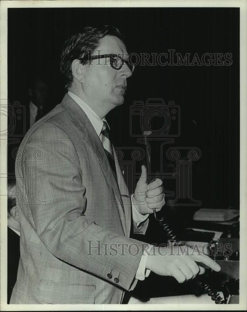 1972 Press Photo New York State Assemblyman James T. McFarland, 140th District