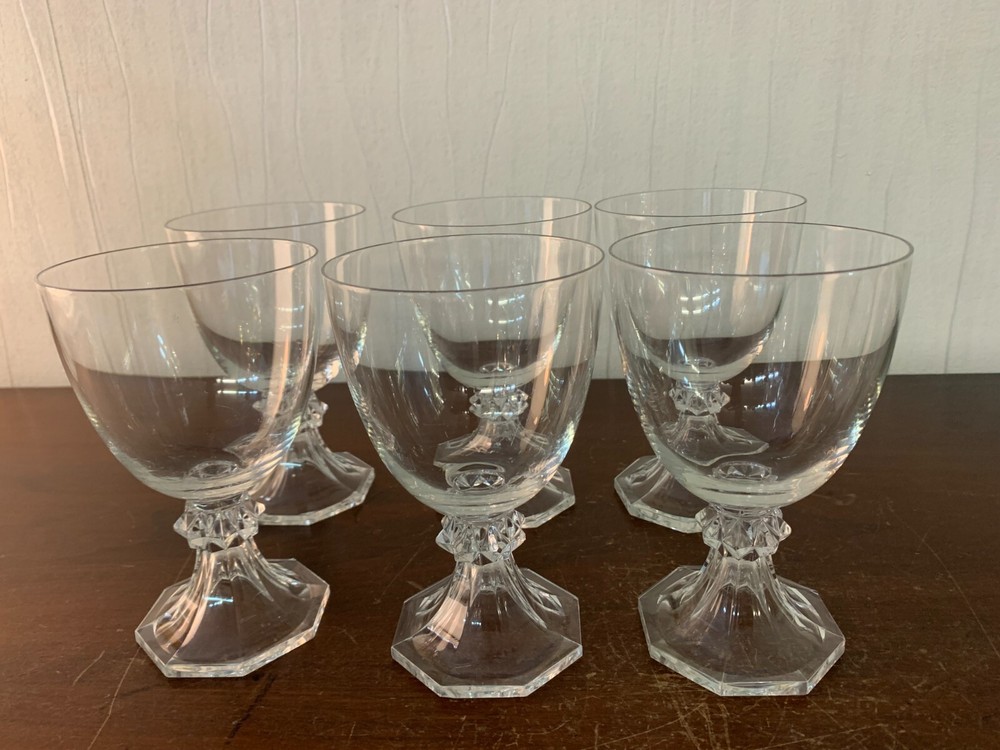 6 Crystal Water Glasses? (Lot Price)