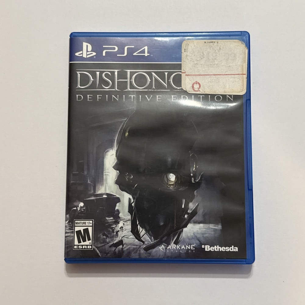 Dishonored Definitive Edition (PlayStation 4 PS4) CIB Complete, Tested & Working