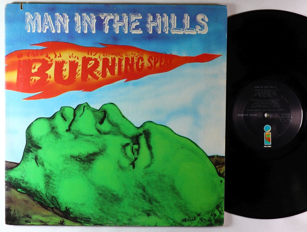 Burning Spear - Man In The Hills LP - Island VG+
