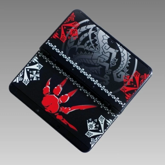 New Nintendo 3DS Kisekae Cover Plates -Monster Hunter-OEM !!