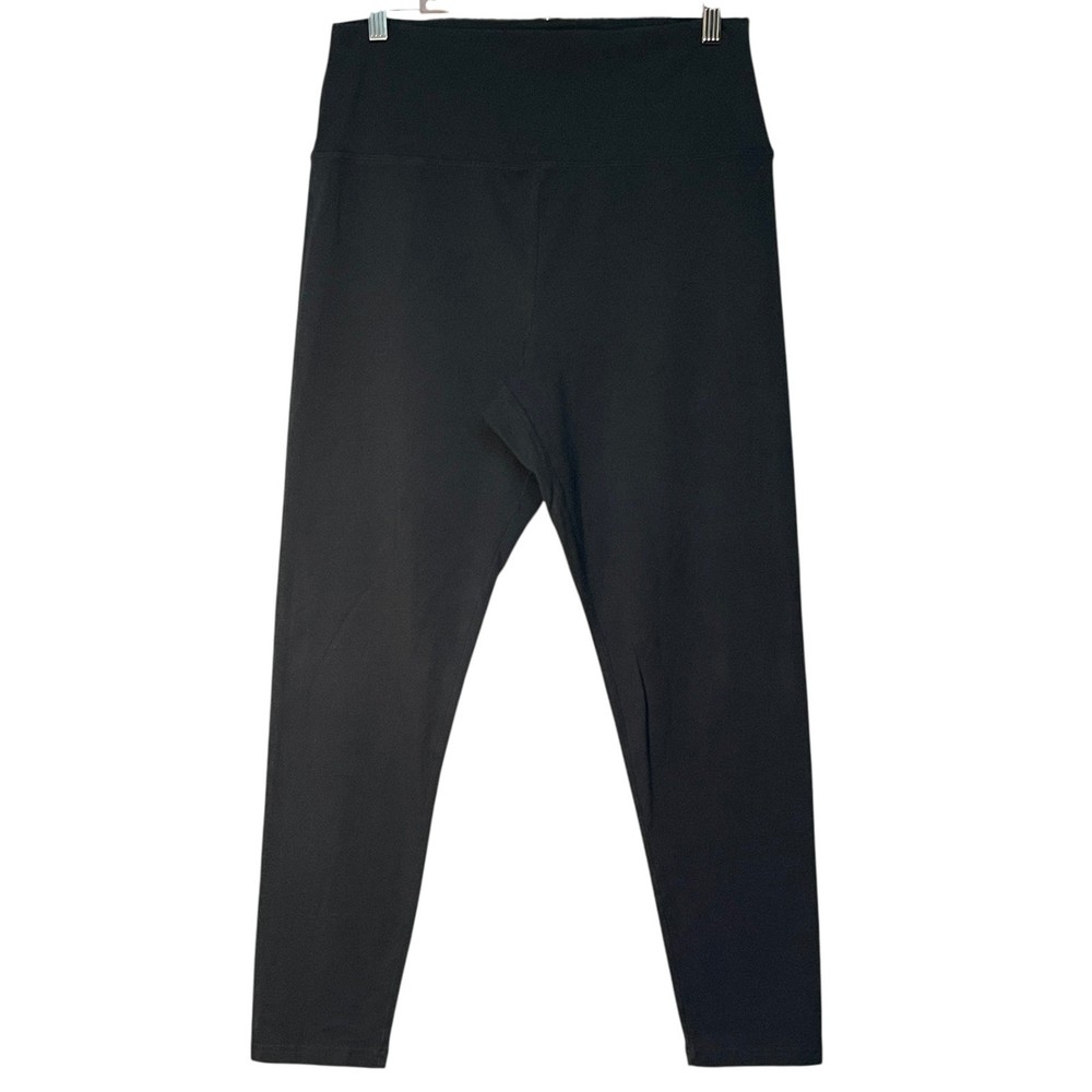OFFLINE by Aerie Womens High Waisted Cotton Blend Leggings Black XL