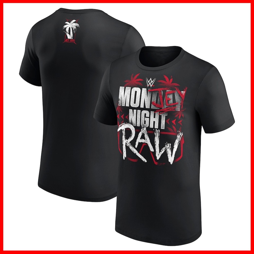 SALE 30% - Jey Uso Mon-Jey Night RAW 2 Sides T-Shirt All Size S-5XL Jey Uso Tee