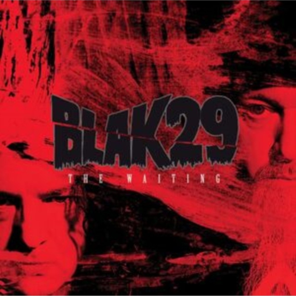 Blak29 Waiting Limited Edition Red Black Splatter Vinyl LP Record