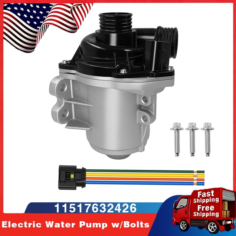 Electric Water Pump Fit 11519455978 11517632426 BMW E90 E60 F10 F01 F02 N54 N55