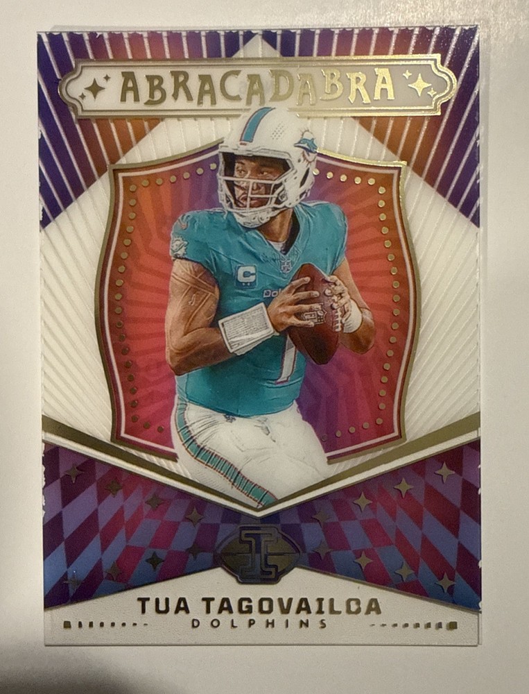 2024 Panini Illusions - Abracadabra Tua Tagovailoa #6 Stardust-image