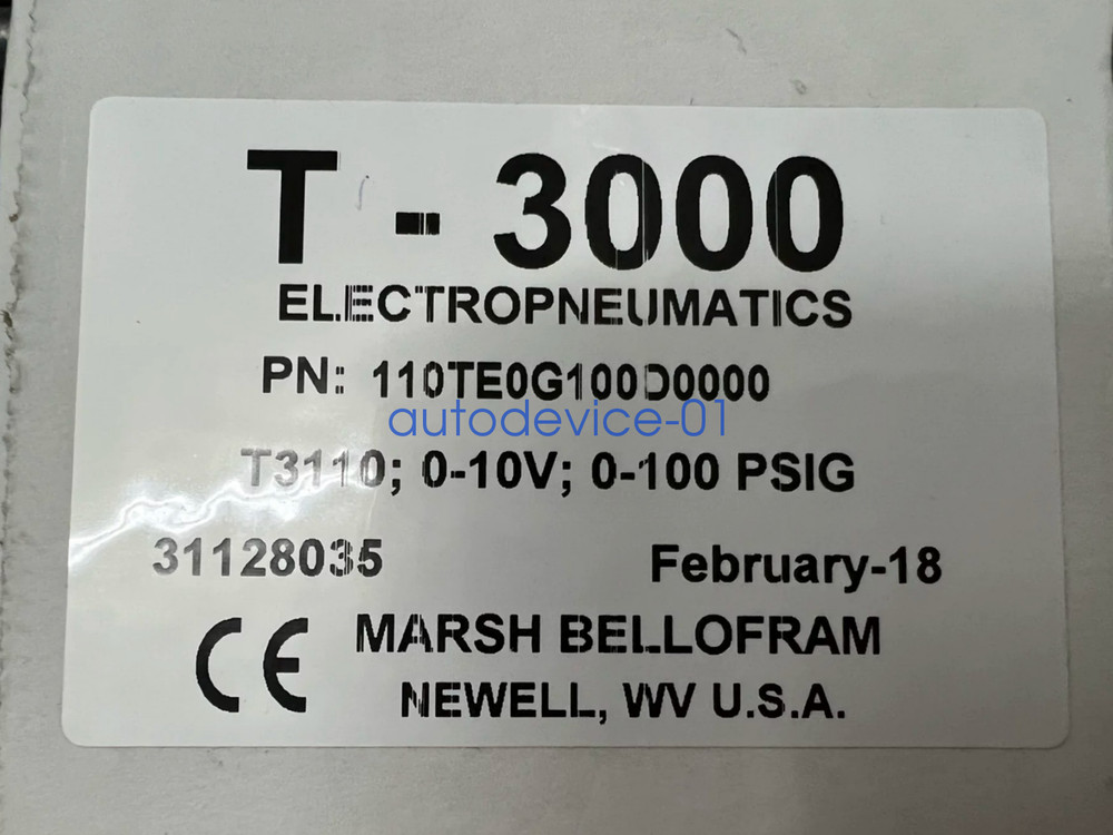 1PC Brand New 110TE0G100D000 Proportional Valve DHL/FedEx