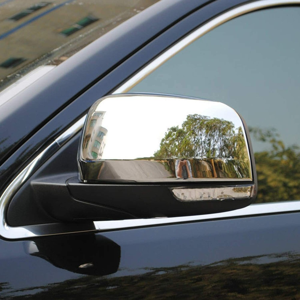Side Mirror Cover Rear View Mirror Caps Trim Shell for Jeep Grand Cherokee 11-20
