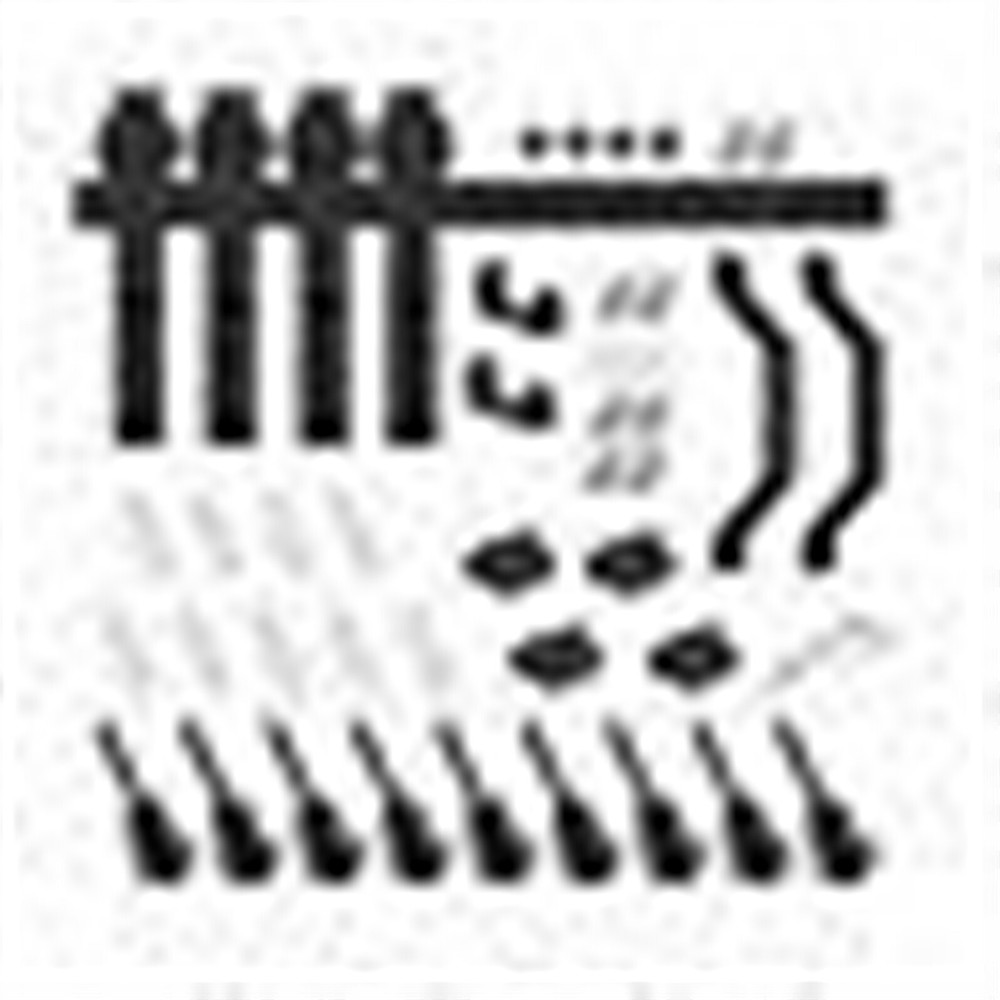 Smart 10ft Sliding Barn Door Kit with J-Shape Hanger - SDH0060-JSHAPE01-KIT01