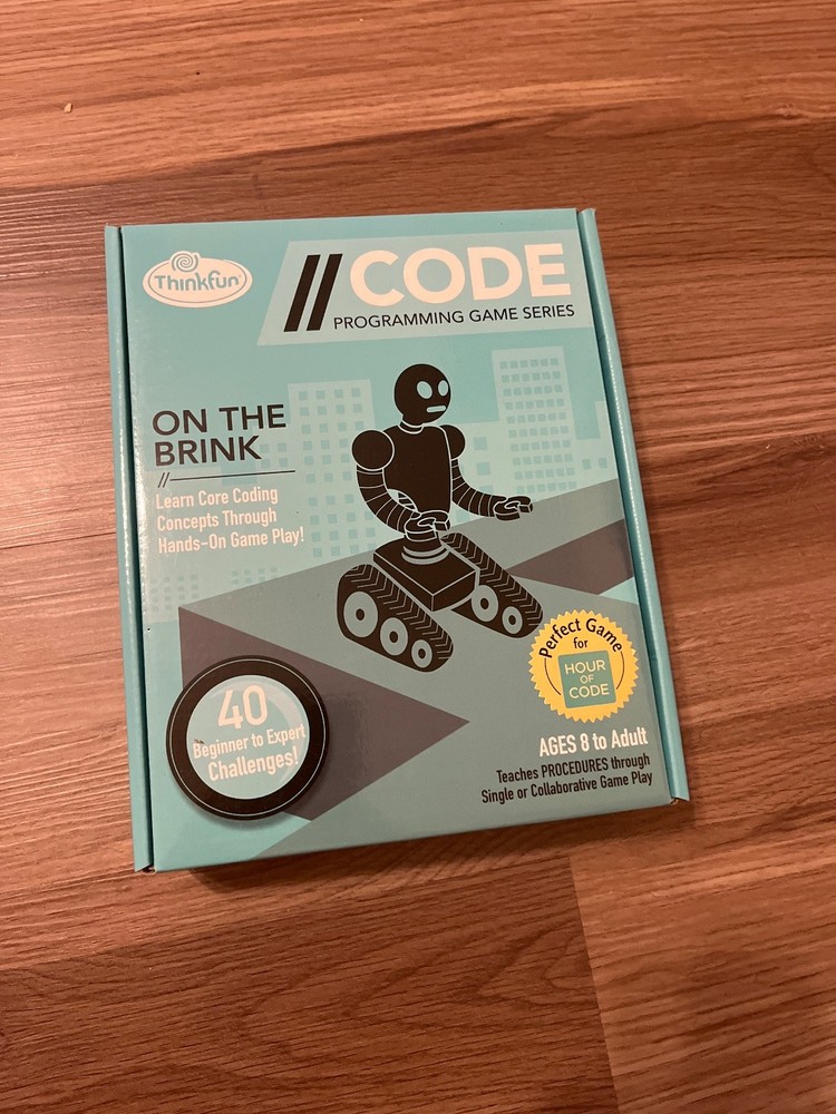 ThinkFun Code Programming Game Series On The Brink, STEM Project BRAND NEW