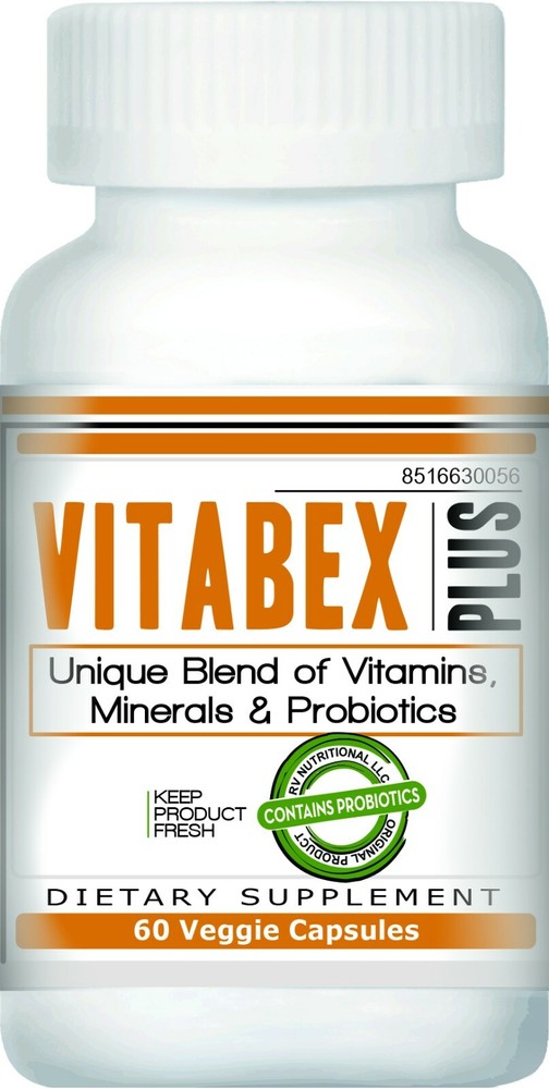 Vitabex Plus | Multivitamin | Probiotics | 60 Veggie Capsules | FREE SHIPPING