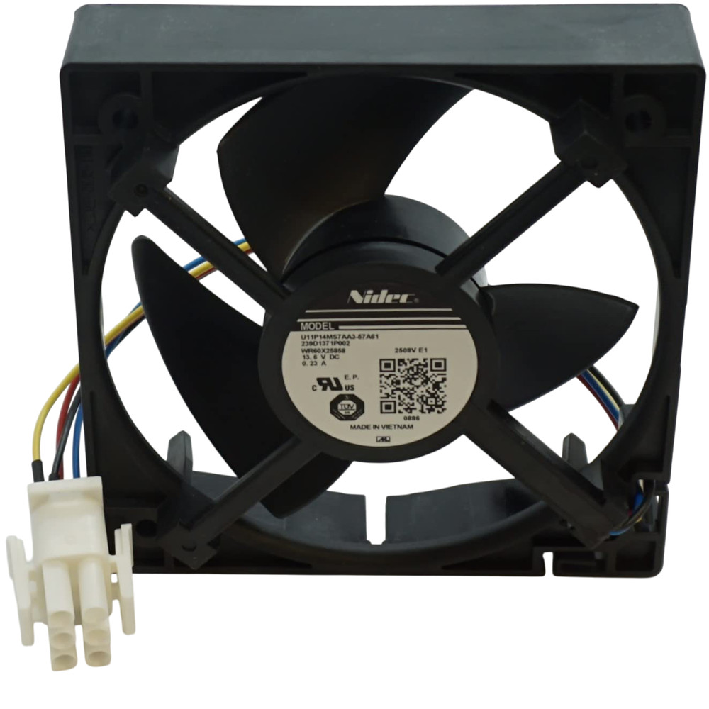 NEW WR60X25858CM, WR60X25858 for GE Refrigerator Evap Fan Motor ~SHIPS FAST! 6C
