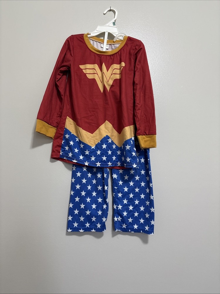 VINTAGE RUBIE’S DC Comics Wonder Woman Costume Super Hero Girls SZ 6/7