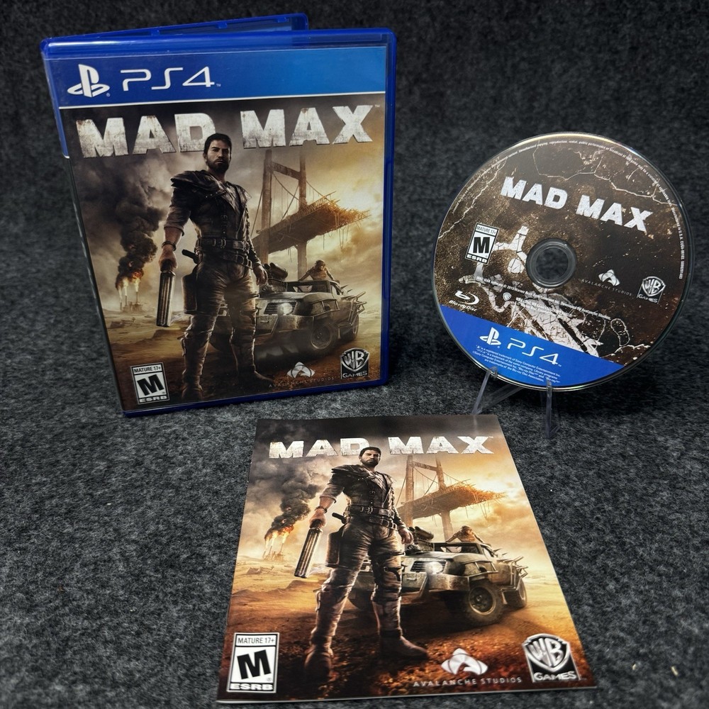 Mad Max (PlayStation 4, PS4) Excellent CIB Complete & Tested - Ships Fast
