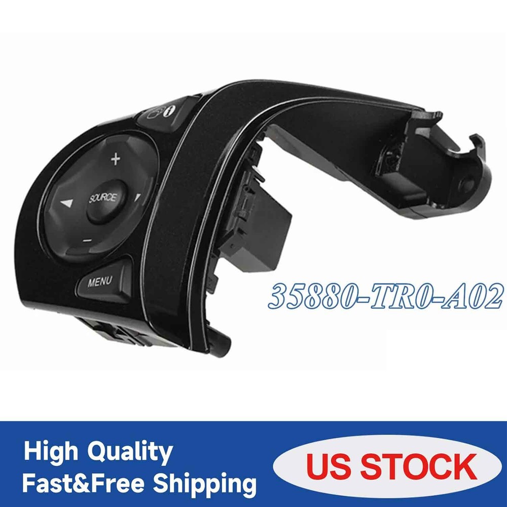 Steering Wheel Audio Control Switch Fit for 2012-2015 Honda Civic 35880-TR0-A02