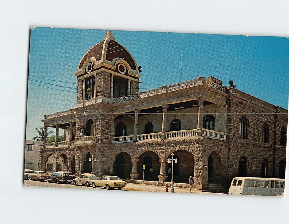 Postcard Unique City Hall Guaymas Sonora Mexico