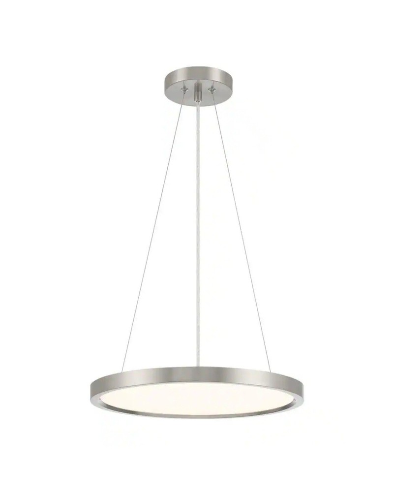 Minka LaveryVantage 150-Watt Integrated LED Brushed Nickel Geometric...
