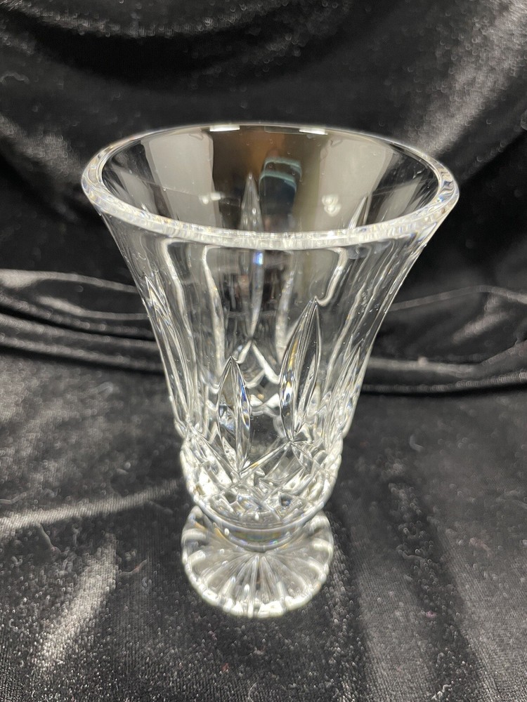 Vintage Waterford Lismore 4.75 Inch Footed Crystal Bud Vase