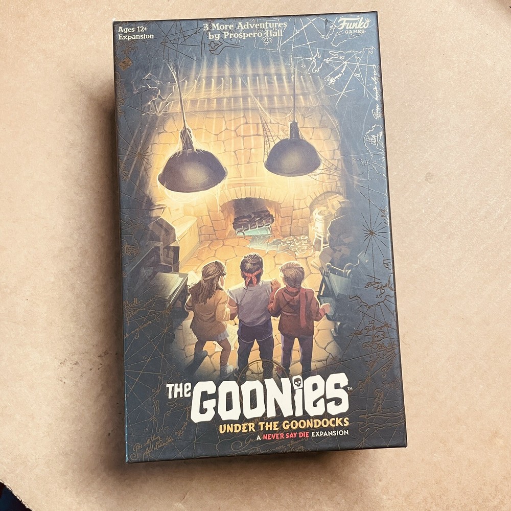 Funko Games: Goonies: Under the Goondocks-Expansion. Funko Board Game.