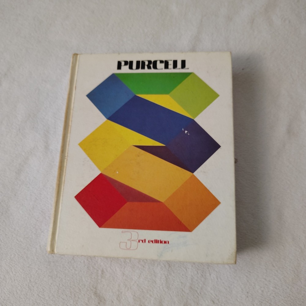 Calculus with Analytic Geometry 3rd Edition- Hardcover By Purcell, Edwin J.