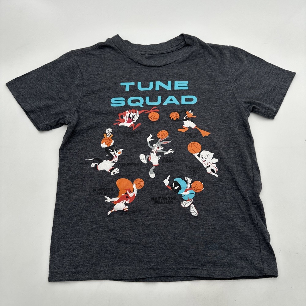 Space Jam A New Legacy Youth Boys Gray Graphic Tee #24861