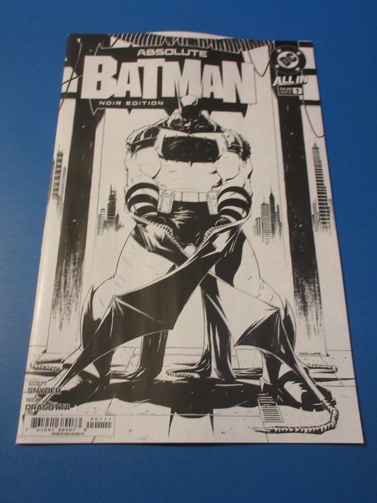Absolute Batman #1 Dragotta Noir variant NM Gem Wow