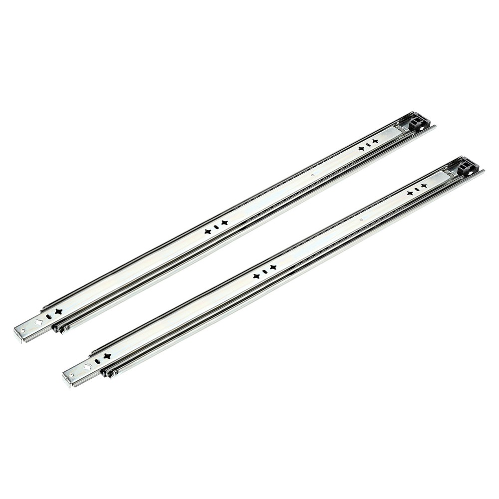 1 Pair Heavy Duty Drawer Slides, 28 Inch Ball Bearing Drawer Slides 220lb