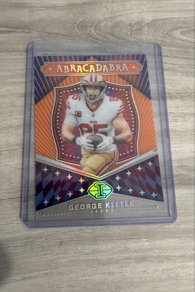 2024 Panini Illusions - Abracadabra George Kittle #18 Orange-image