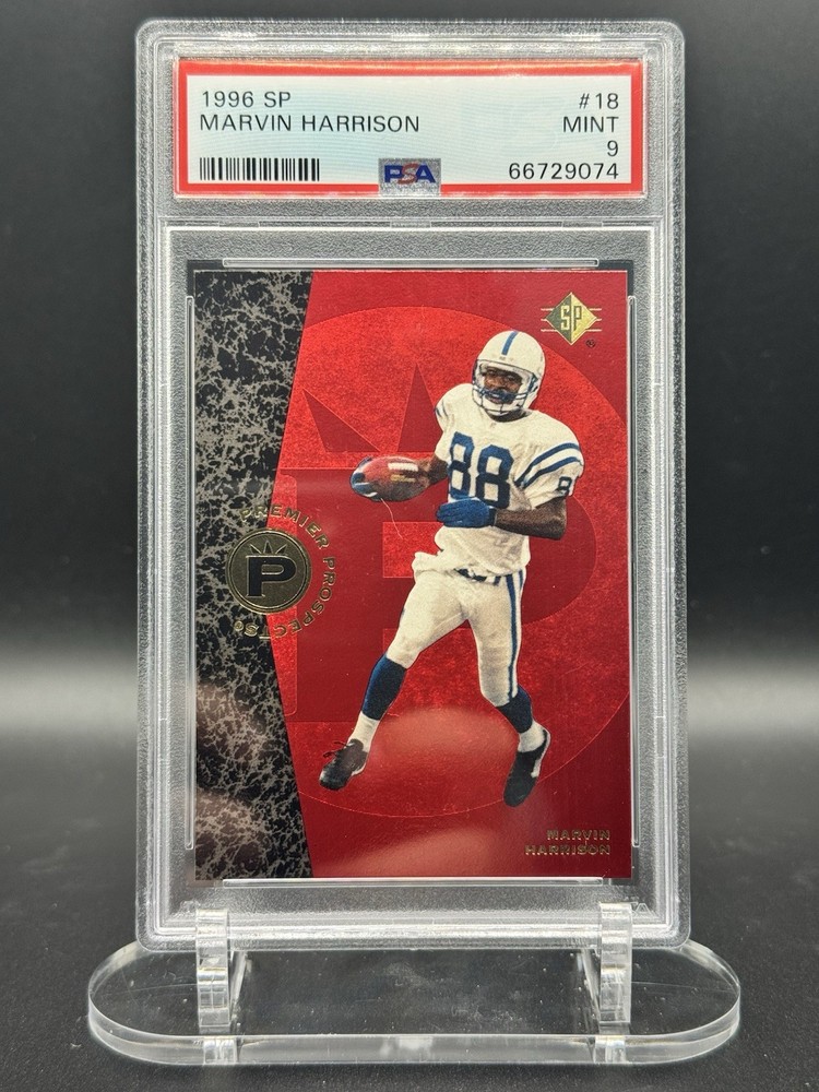 1996 SP - Premier Prospects Marvin Harrison #18 (RC)