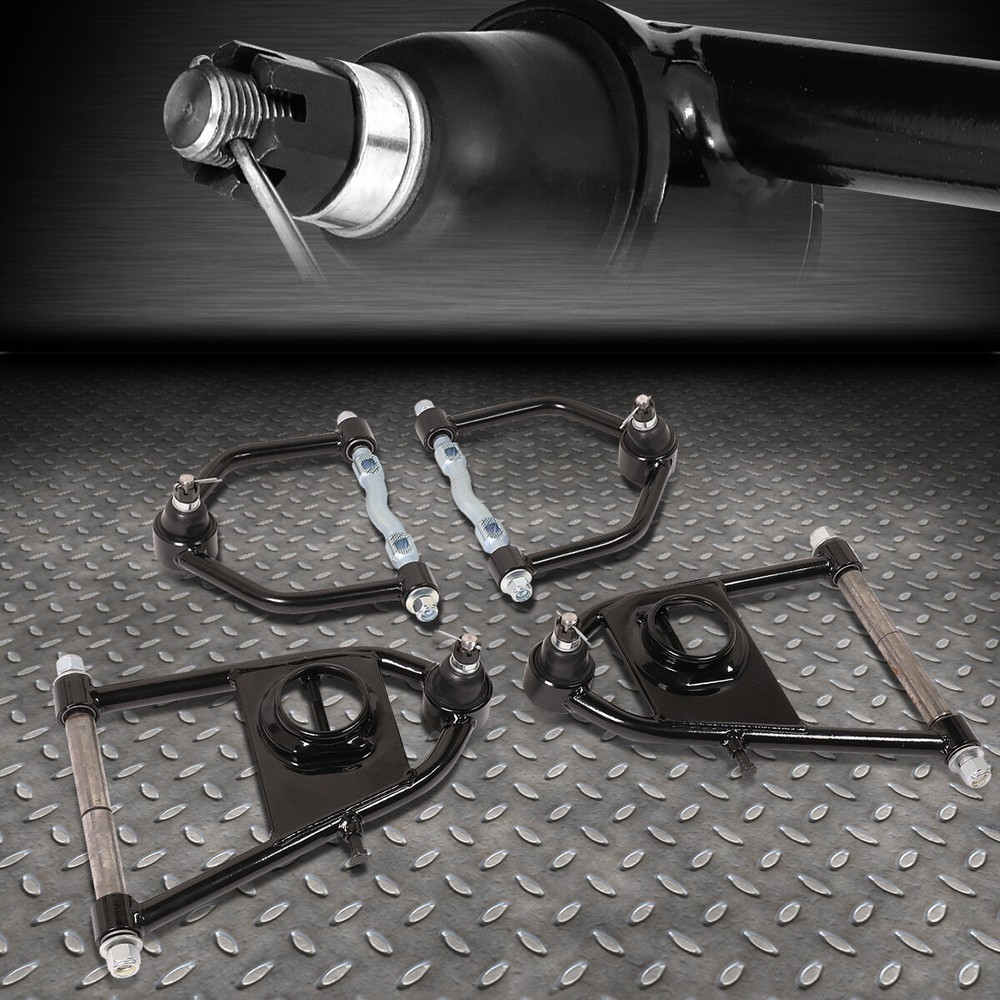 FOR 1974-1978 FORD MUSTANG II FRONT SUSPENSION LOWER+UPPER TUBULAR CONTROL ARMS