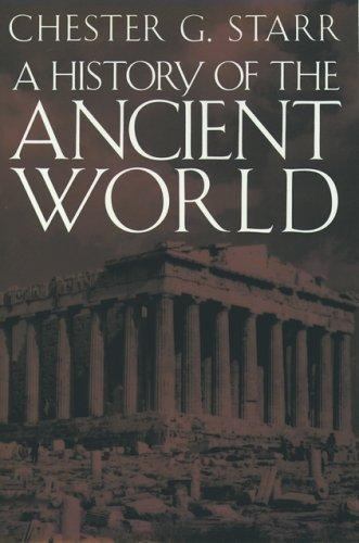 Ancient World History Hardcover by Chester G. Starr - New